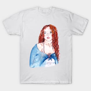 redhead girl T-Shirt